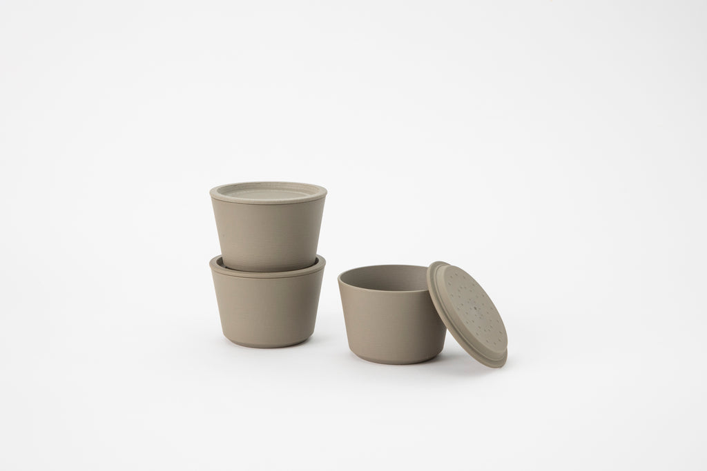 9°保存容器 U90 茶大色