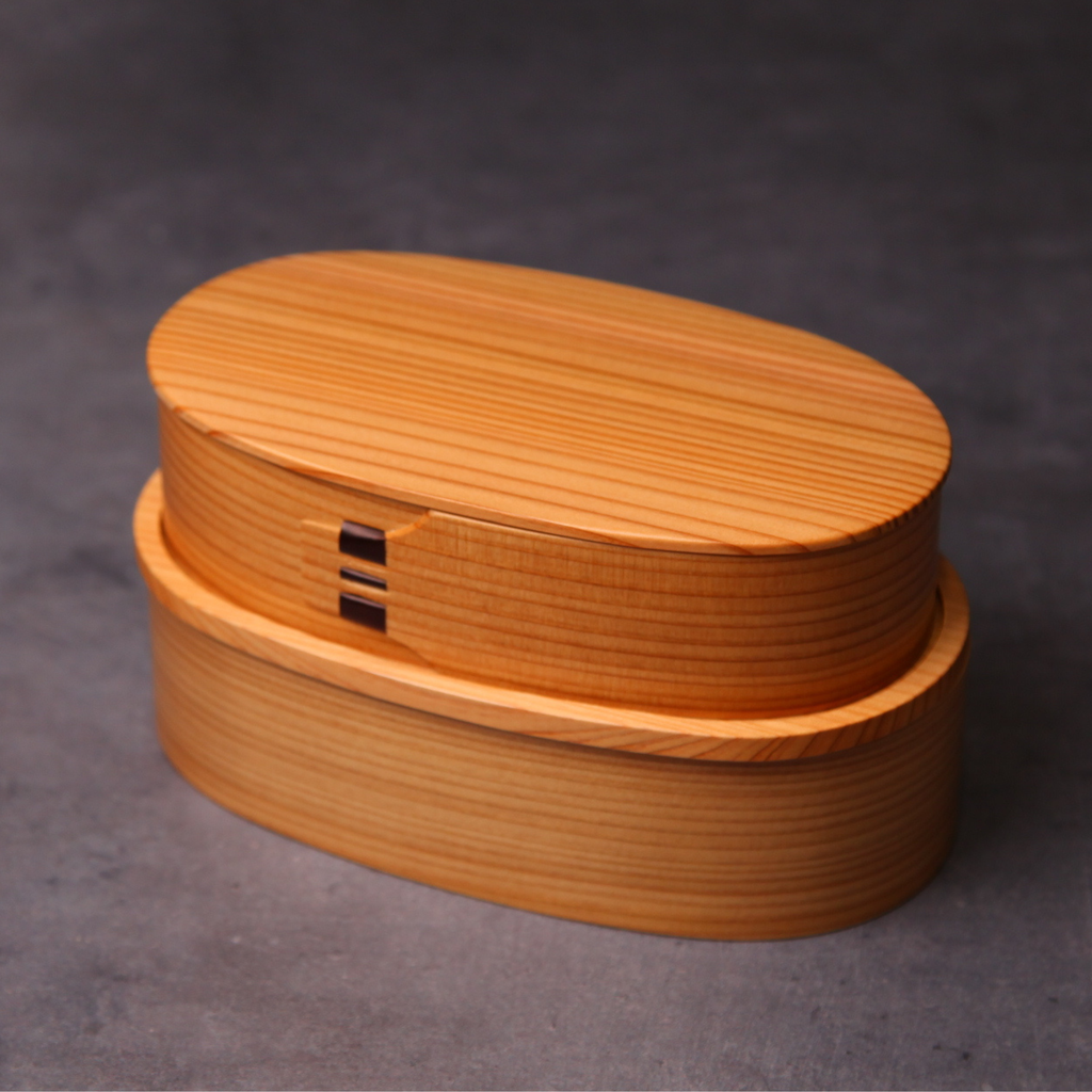 Odate Magewappa Oval Nesting Bento Box (Ladies)