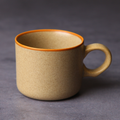 Banko ware espresso cup - Yellow