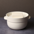 Banko Ware Rice Cooker, White