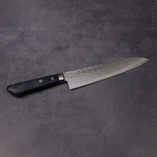 越前の牛刀包丁 V金10号 ダマスカス 槌目 180mm