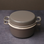 Banko Ware Versatile Clay Pot (Boil, Roast, Steam) - Gray