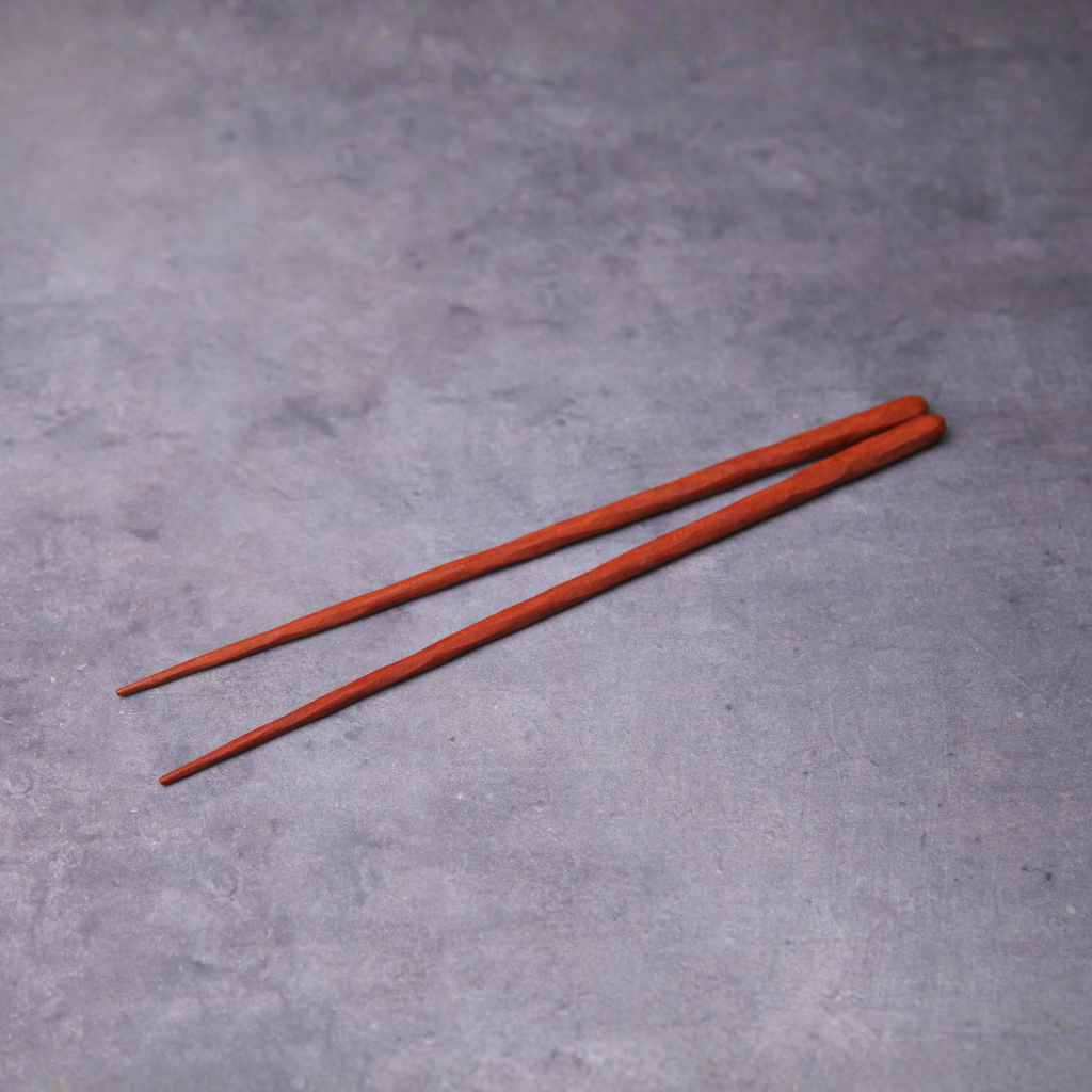Wakasa-nuri Hand-Carved Chopsticks: Manila Color