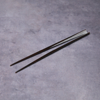 Wakasa-nuri Silver Finish Chopsticks (21.5cm)