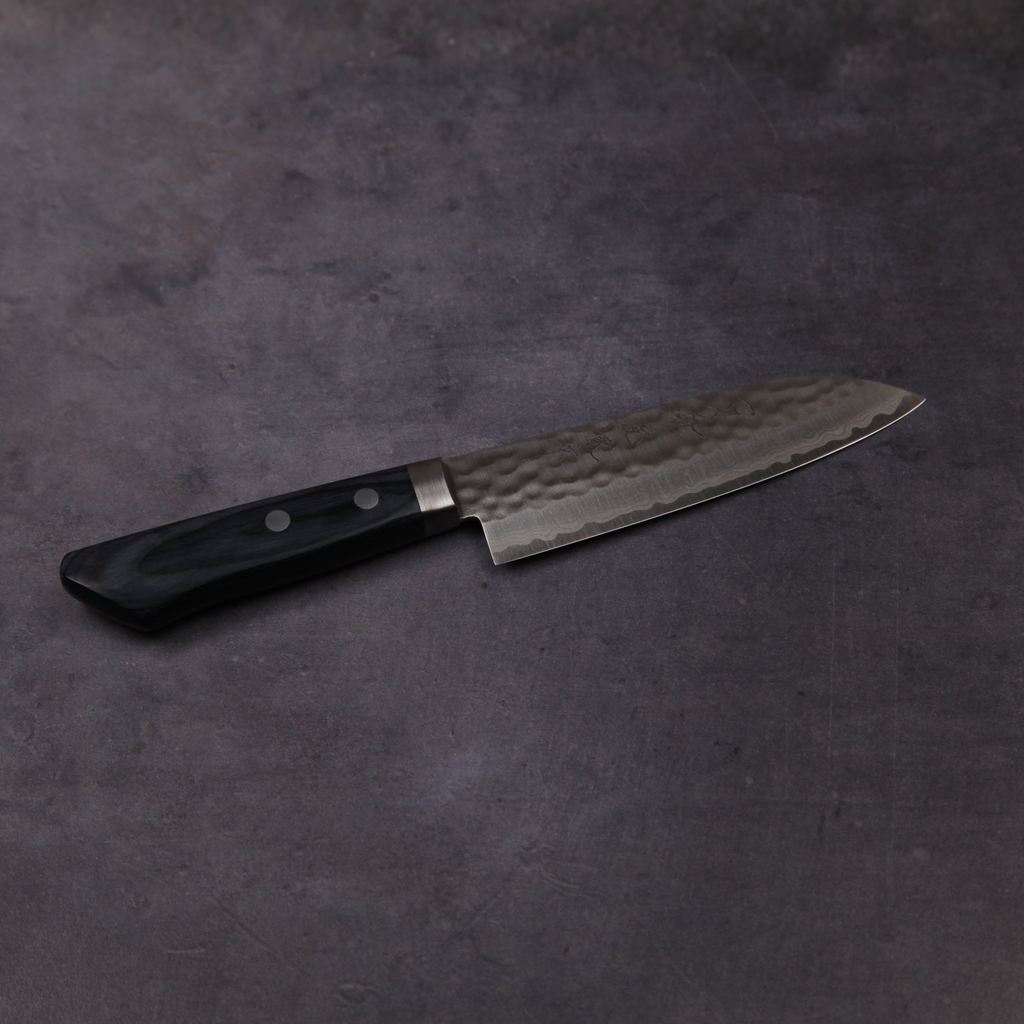 Echizen Kosantoku Knife VG10 Damascus Hammered 130mm