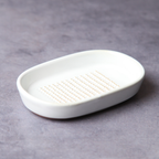 萬古焼のしょうがおろし器 白