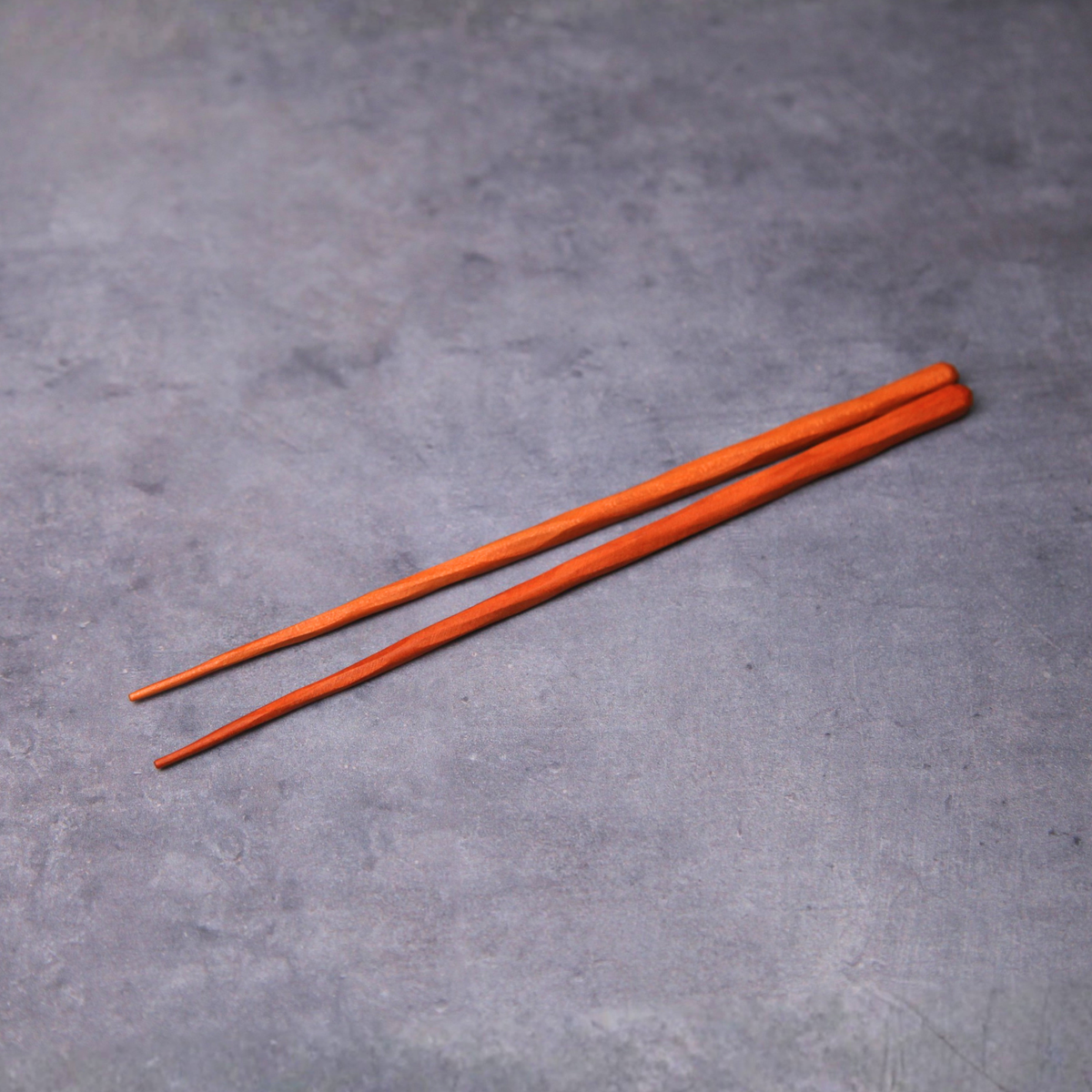 Wakasa-nuri hand-carved chopsticks (black cherry)