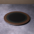Mino Ware Flat Plate, Navy