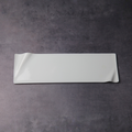 Mino Ware Narrow Plate, White
