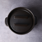 Banko Ware Rice Pot, Black