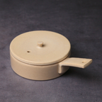 Banko Ware Frying Pan White
