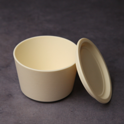 Food storage container for the Toyama dining table, Shiramuku White, Small