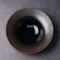 Mino Ware Deep Plate, Navy