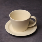 Mino Ware Coffee Cup & Saucer in Wooden Box CR