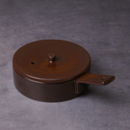 Banko ware frying pan (brown)
