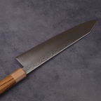越前の切付牛刀包丁 V金5号 樫八角柄オリーブ口輪 240mm