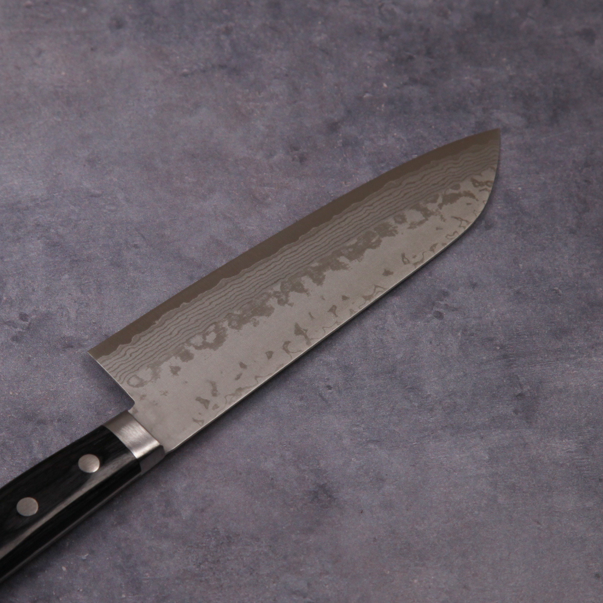 越前の三徳包丁 V金10号 ダマスカス 170mm