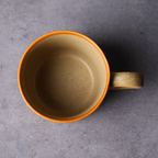 Banko ware espresso cup - Yellow