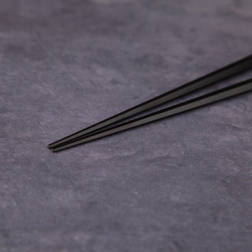 Wakasanuri Hexagonal Ebony Chopsticks