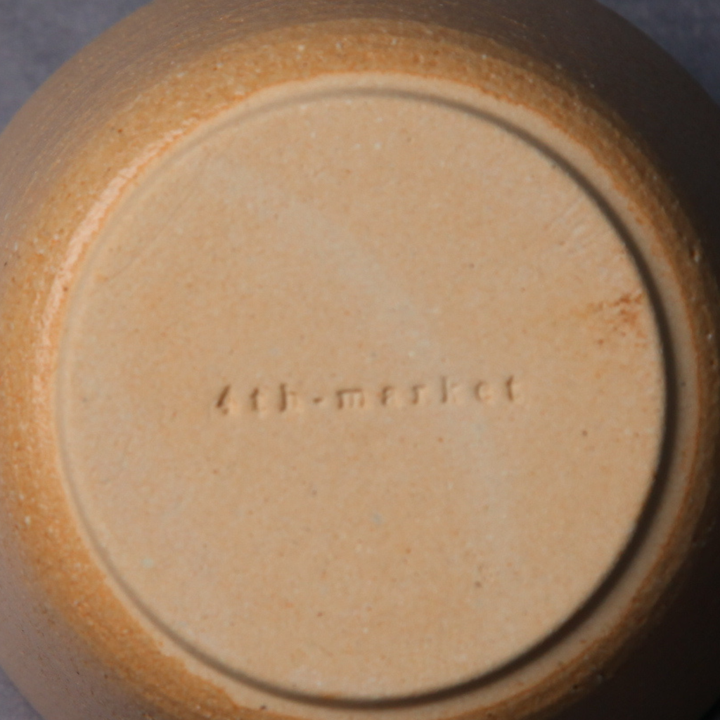Banko Ware Handled Bowl - Beige
