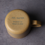 Banko ware espresso cup - Yellow