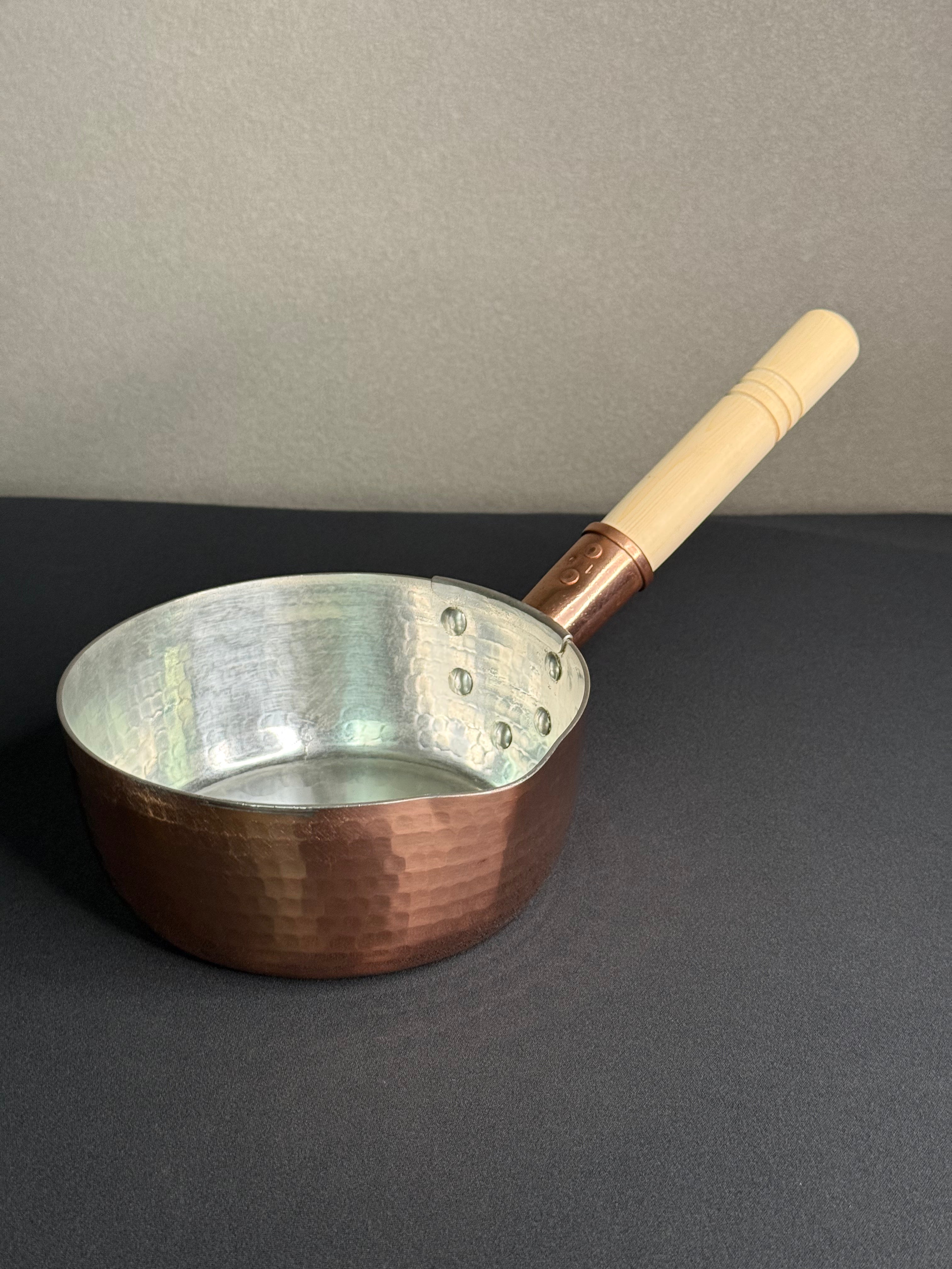 中村銅器製作所 銅雪平鍋 15cm・18cm・21cm・24cm