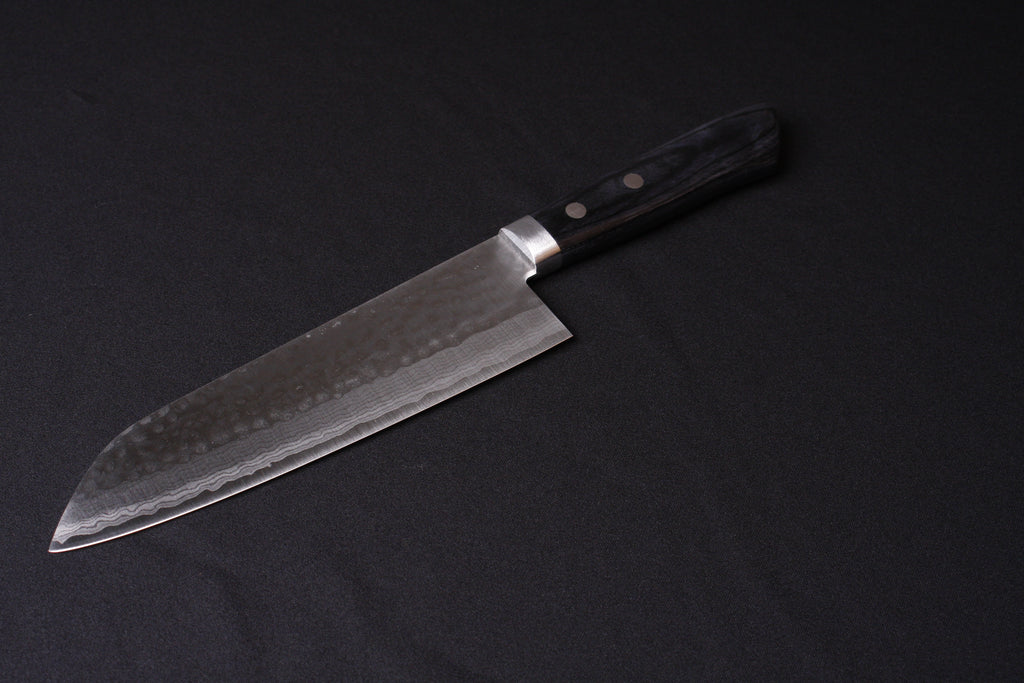 V金10号 三徳包丁 積層強化木 170mm