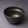 萬古焼の小さいどんぶり 黒