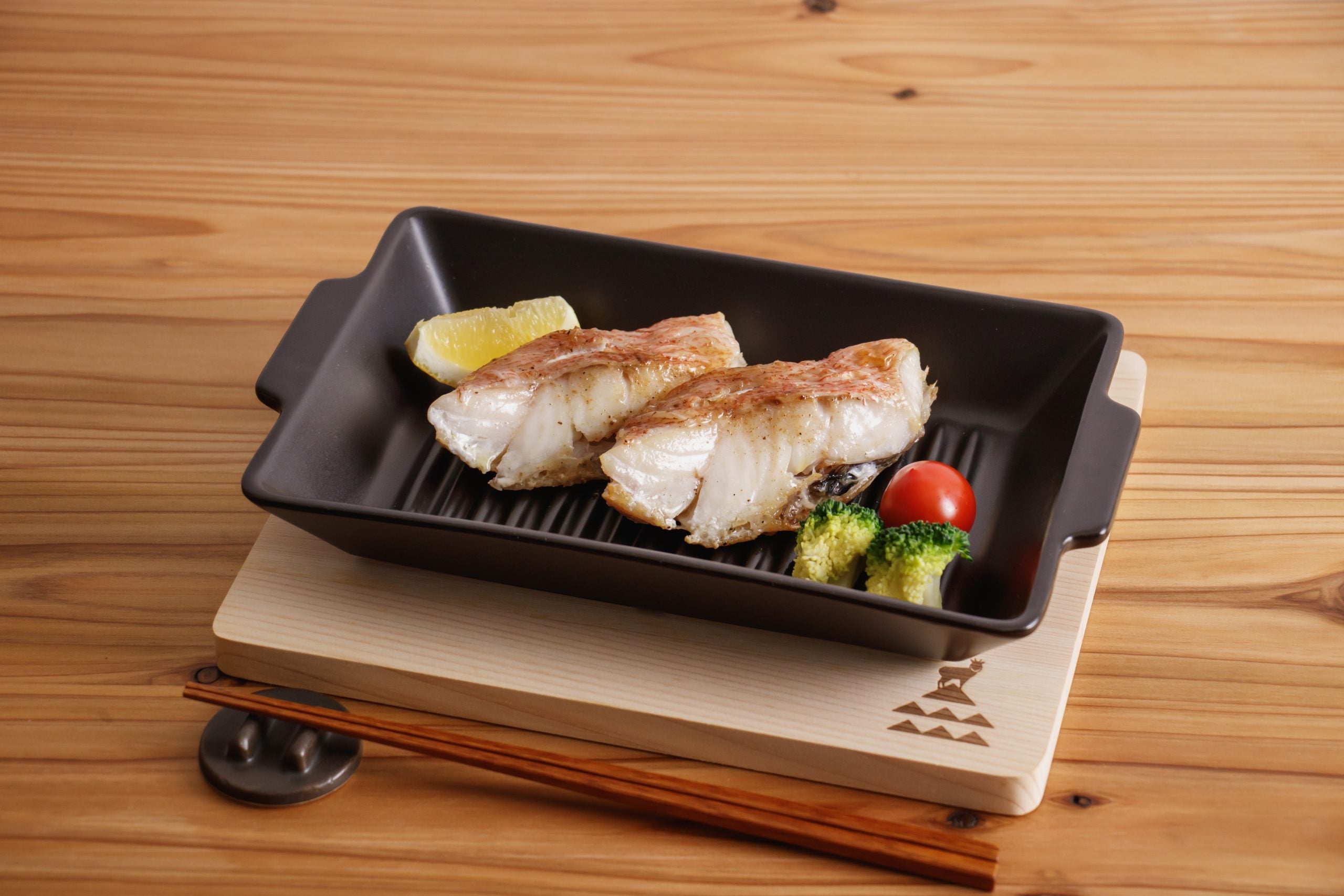 かもしか道具店 グリルのプレート グレー
