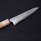 一刀斎虎徹 切付ペティナイフ V5 150 樫八角メープル