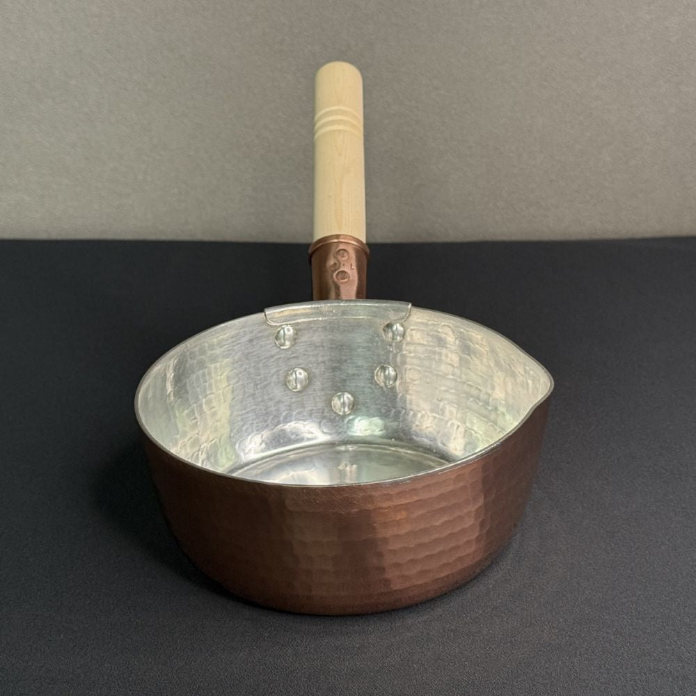 中村銅器製作所 銅雪平鍋 15cm・18cm・21cm・24cm