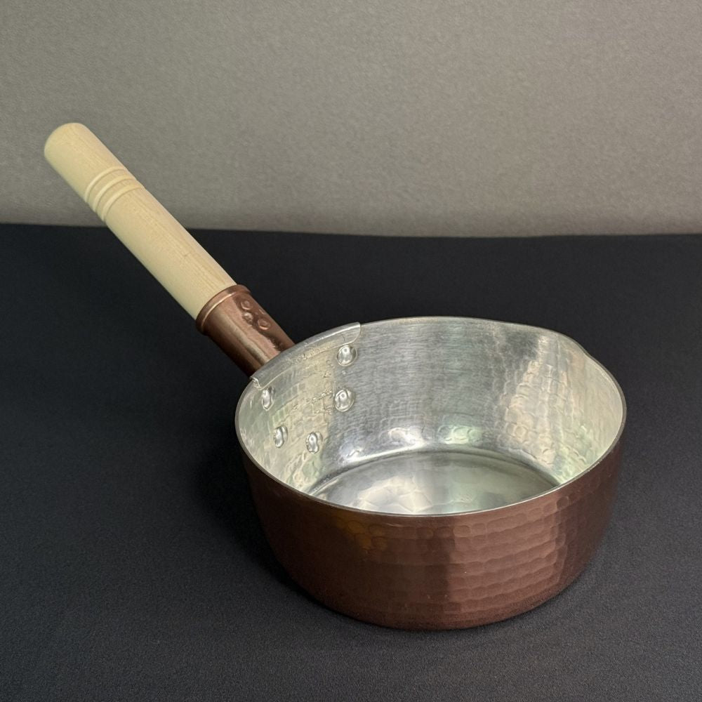 中村銅器製作所 銅雪平鍋 15cm・18cm・21cm・24cm