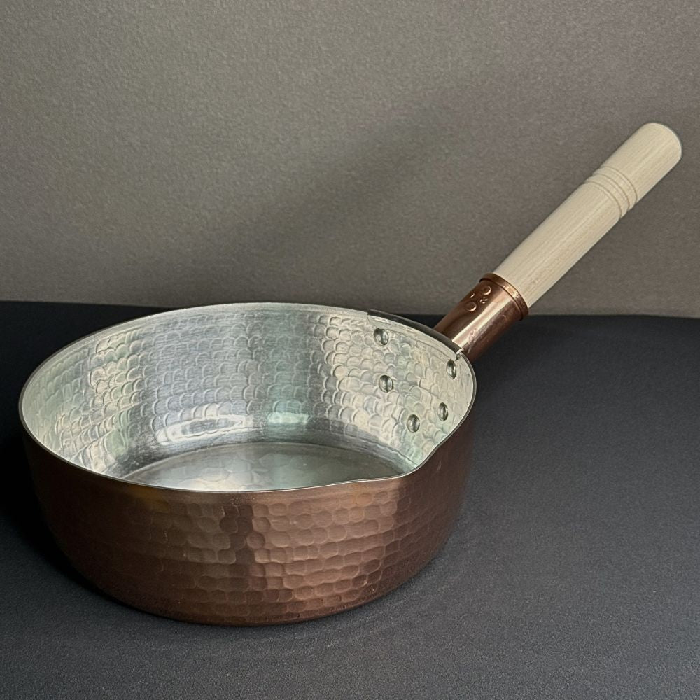 中村銅器製作所 銅雪平鍋 15cm・18cm・21cm・24cm