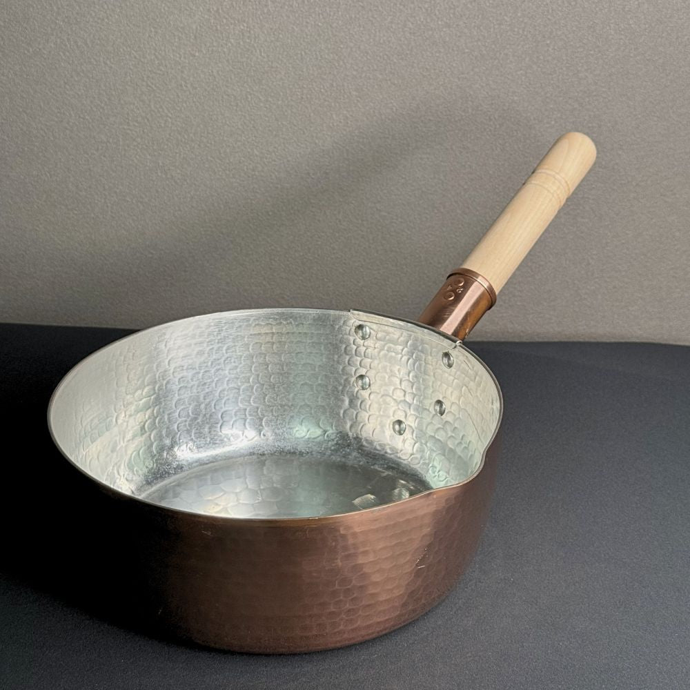 中村銅器製作所 銅雪平鍋 15cm・18cm・21cm・24cm / 24cm